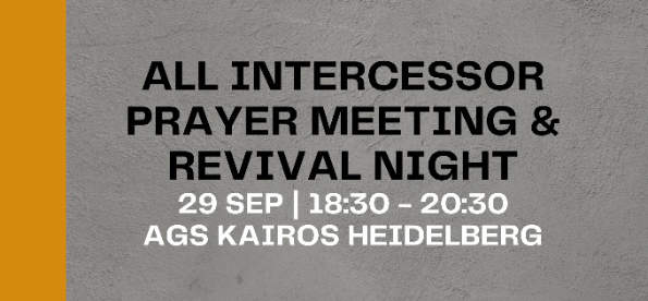 revival night 1 and intercession